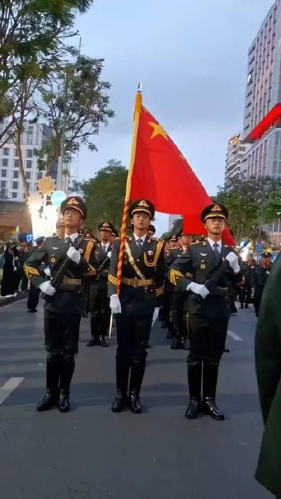 中国排面，一步一帅，展现大国风范
